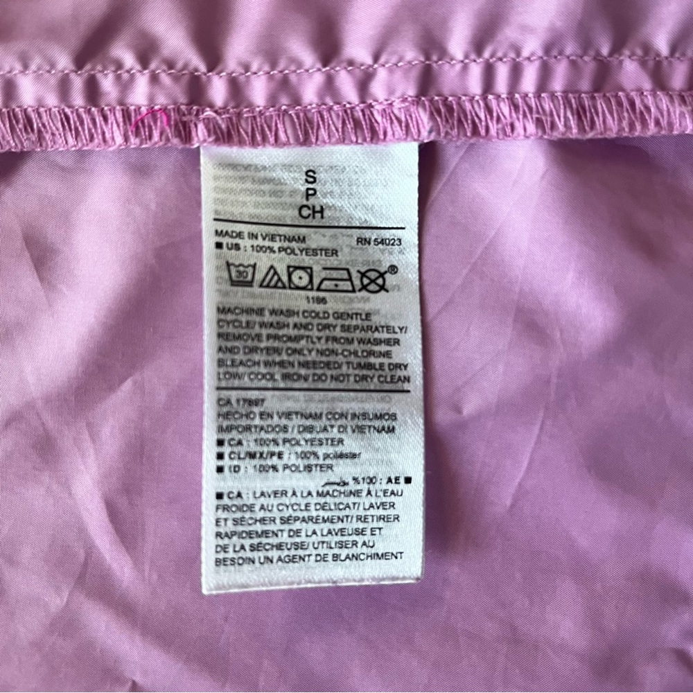 Old Navy Lilac Packable Rainjacket - image 7